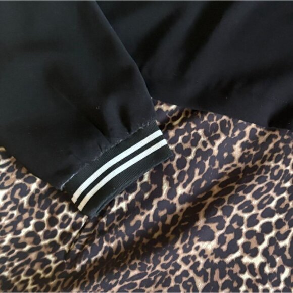 Dance & Marvel Pullover Track Style Hooded Jacket-Animal Print-M-GUC - Picture 2 of 5